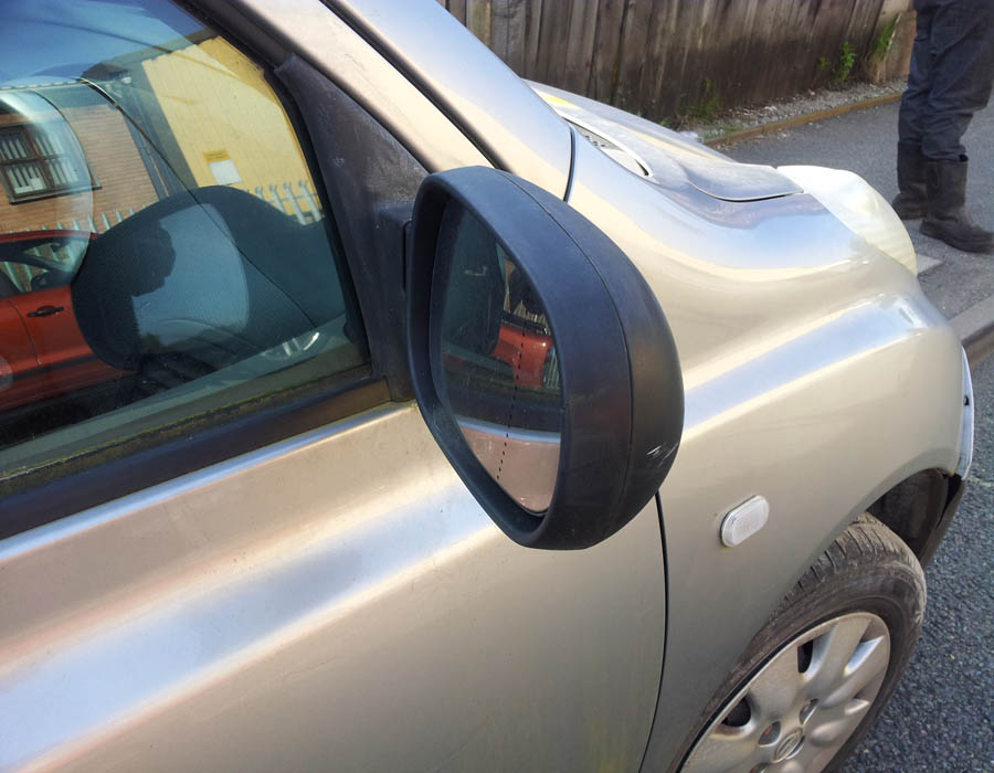 Nissan Micra E door-mirror-manual-driver-side-front