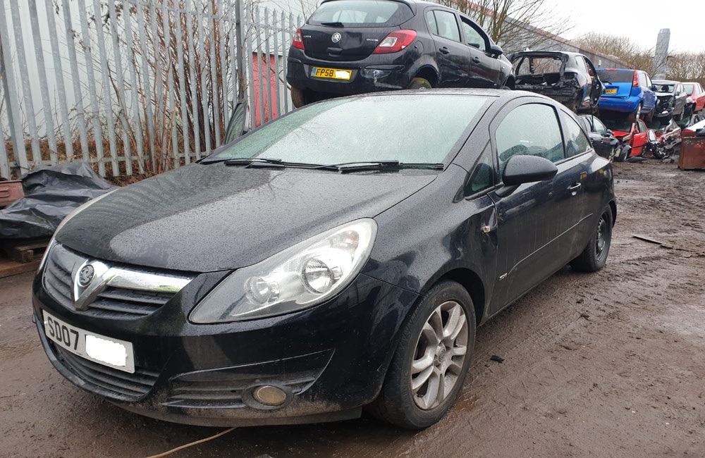 Vauxhall Corsa D MK3 Breaking Parts Spares SXI Black 1.2 Petrol
