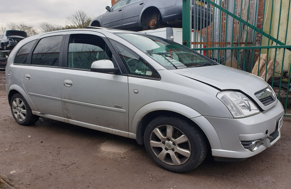 Vauxhall Meriva Design 16V Sun visor driver side