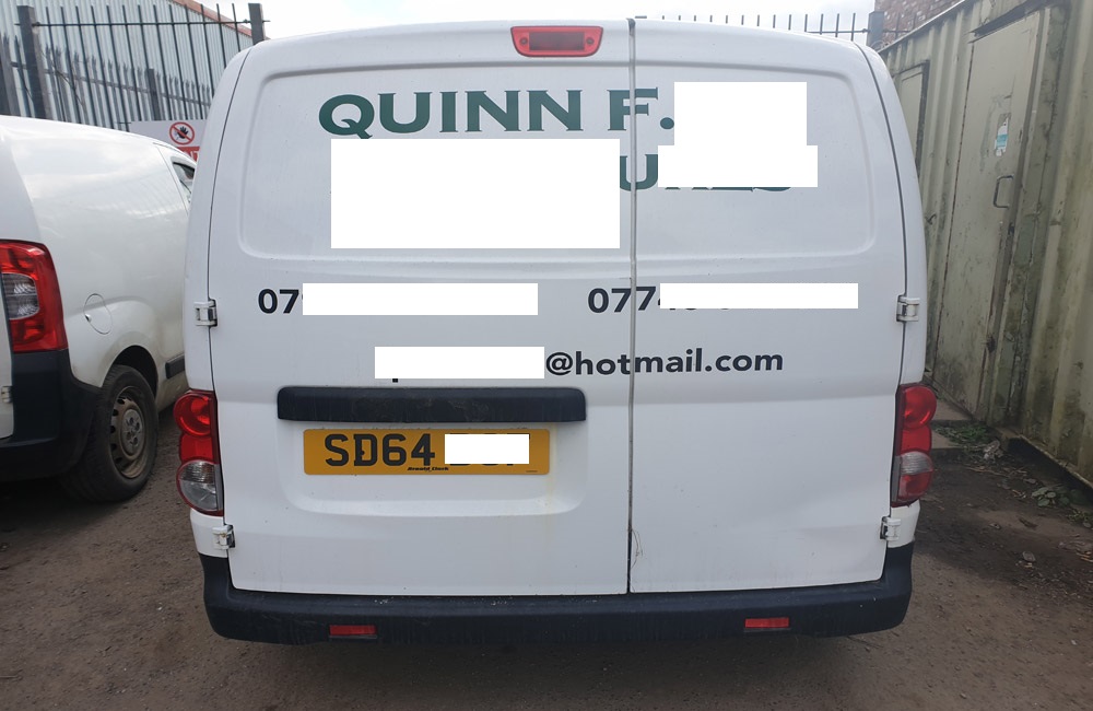 Nissan NV200 Acenta DCI High level brake light lamp