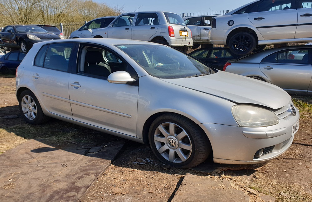 VW Golf MK5 Breaking Spares Parts GT TDI Silver LA7W BKD GRF